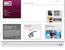 Tablet Screenshot of icp-valves.com